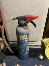 Rare Vintage Chubb Fire Extinguisher