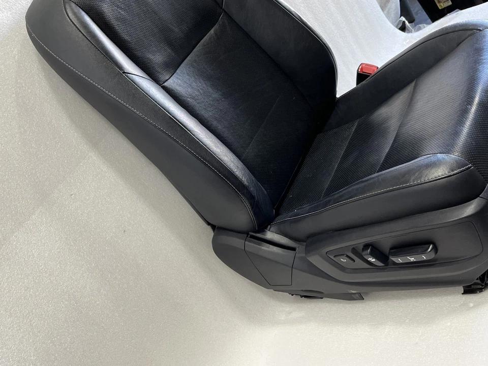 2015 LEXUS ES300H RIGHT PASSENGER FRONT SEAT HEATED COOLED BLACK LEATHER LB20 Foto 4 de 4