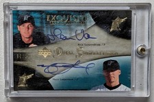 2007 Dual Gold Rick Vanden Hurk/Matt Lindstrom Auto 08/25 Florida Marlins