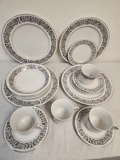 Celebrity Fine China Matador Dinner Set Service for 4 Plates Bowls Cups 20 PCS