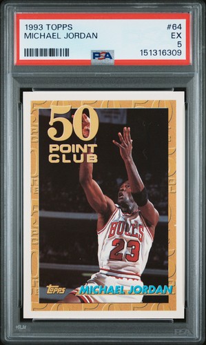 1993 Topps Michael Jordan #64 PSA 5