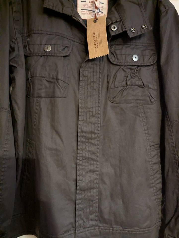 New with Tags St George by Duffer Large (Chest 42"-45") Brown Jacket RRP £85 - Image 2 of 4