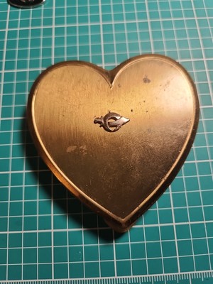Vtg Masonic Shriner Sweetheart Make-up Compact Freemason 
