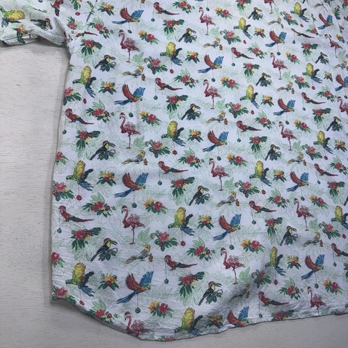 Tommy Bahama Shirt Mens 2XL Veracruz Cay Parrot Bird Floral Holiday Viscose - Picture 19 of 21