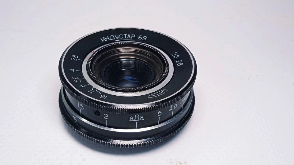 Lens Industar- 69 Soviet macro 28mm f/2,8 Mount m39 -M4/3 Olympus Panasonic - Image 2 of 4