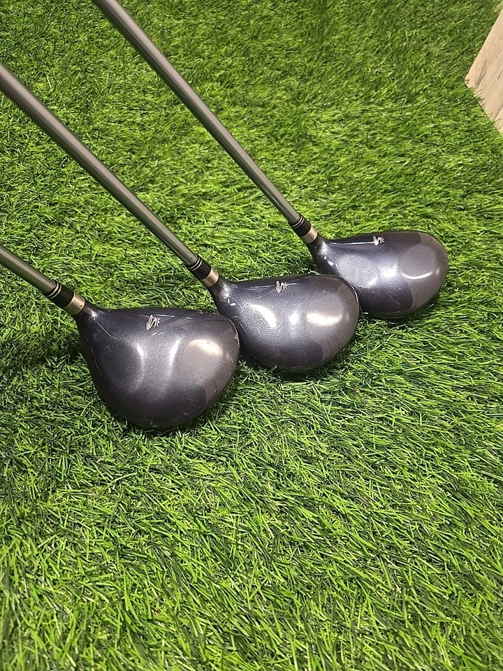 RH Ladies King Cobra 3, 5, & 7 Wood Set SZ Graphite Shafts Golf clubs UPC302 - Image 3 of 4