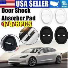 1/4/8pcs Car Silicone Door Latch Protective Cover US