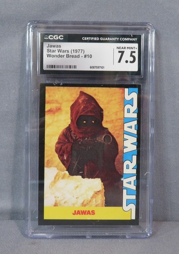 1977 Wonder Bread Star Wars #10 Jawas — CGC 7.5