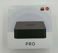 WiiM Pro Receiver, Google Cast Audio, WiFi Multiroom Streamer (Essential) -Black
