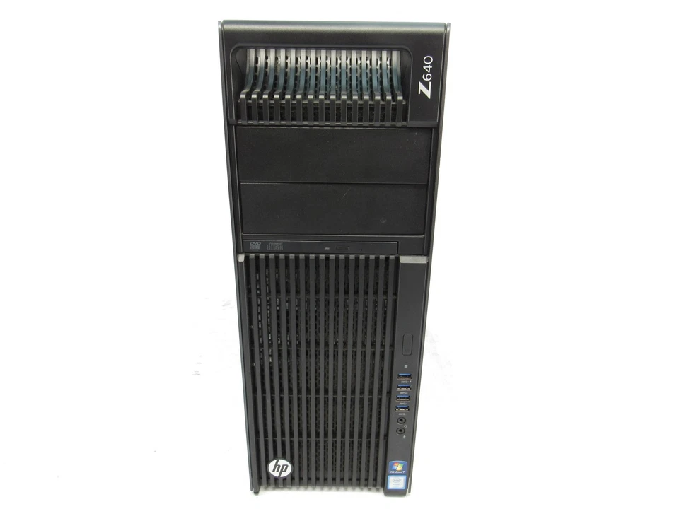 HP Z640 Workstation Xeon E5-1650 v4 3.60Ghz 8GB RAM 1TB HDD GTX 660 DVD-RW - Image 2 of 4