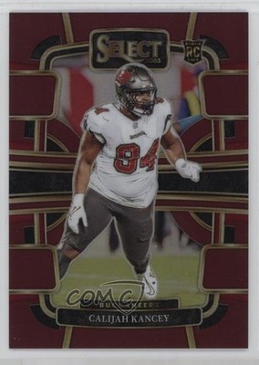2023 Panini Select Concourse Maroon Prizm /149 Calijah Kancey #93 Rookie RC 1c2p