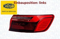 Magneti Marelli 714081930101 Heckleuchte Links RüCklicht Hecklicht FüR Audi