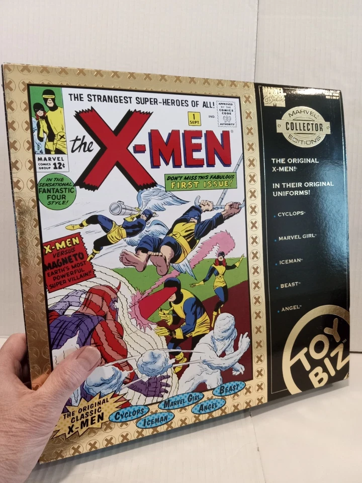 MARVEL COLLECTOR EDITIONS - ORIGINAL X-MEN BOXED SET - TOY BIZ - ALL MIB - 1997 - Image 3 of 4