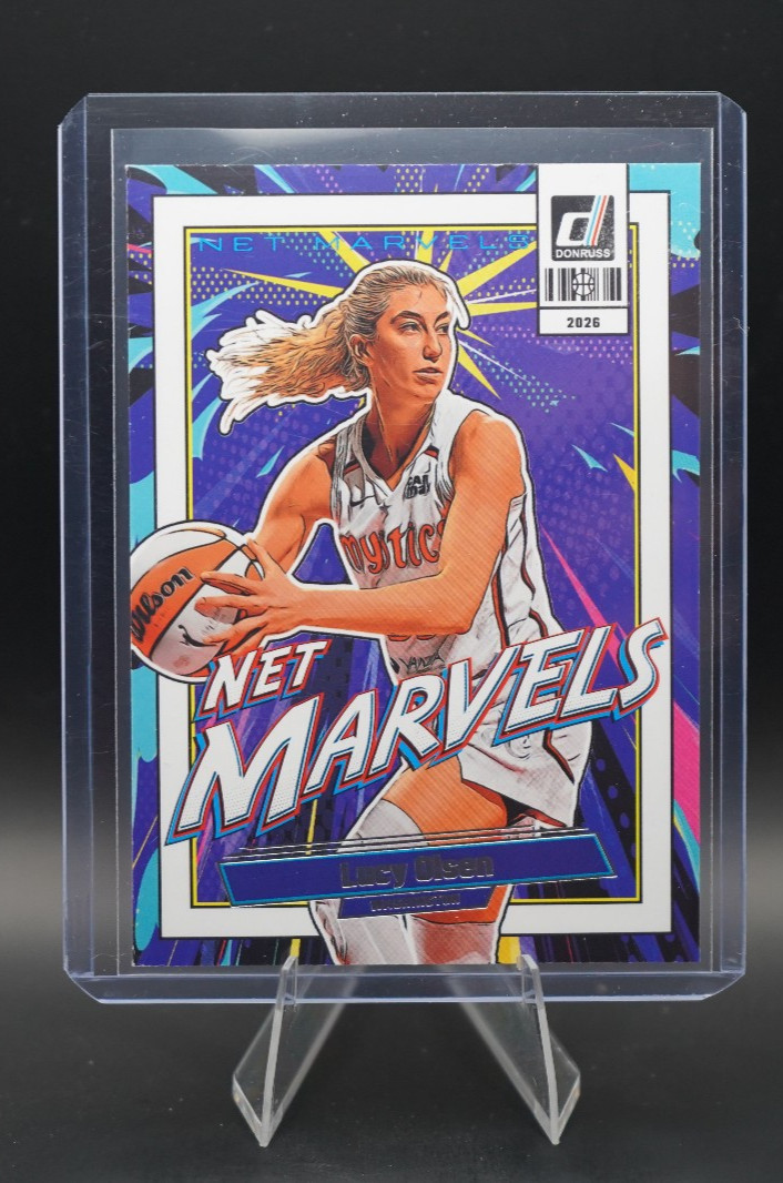2026 Panini Donruss WNBA - Net Marvels Lucy Olsen #22 Washington Mystics