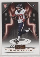 2018 Panini Playbook Rookies Orange Lavon Coleman #199 0d8