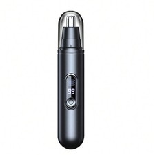 Digital Electric Nose Ear Hair Trimmer with LED Display USB Rechargeable