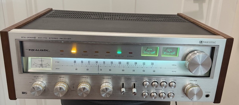 Vintage Realistic STA-2000D Stereo Receiver Radio Shack | eBay