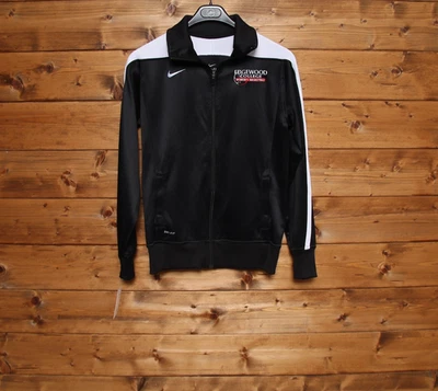 Sweat NIKE Taille M Usagé (Sa2304) Noir Vintage Femme Track Top - Photo 1/4