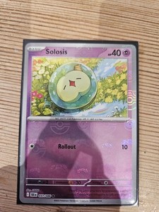 Solosis 037/086 Master Ball Pattern Pokemon SV Black Bolt English
