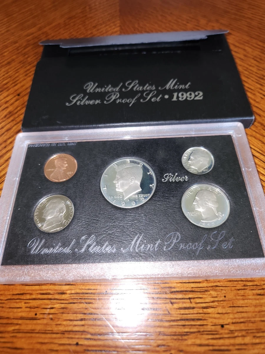 U.S. Mint Silver 1992 US Coin Proof Sets for sale | eBay