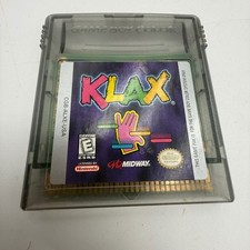 Klax Nintendo Game Boy Color GBC Video Game Cartridge CGB-ALXE-USA Midway