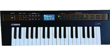 YAMAHA reface DX FM Synthesizer Keyboard w/ Adapter Tested Working Used