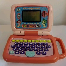 Leap Frog 2 in 1 Leaptop Touch Learning For Kids Pink 6009 - TESTED, WORKING