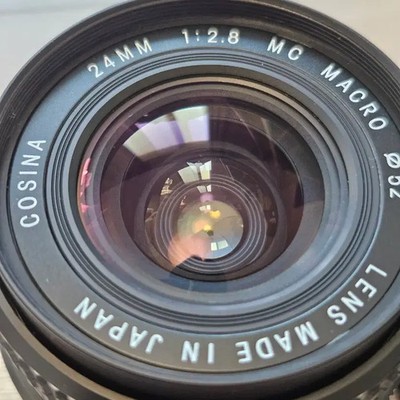 Cosina 24mm F2.8 MC Macro Lens for Pentax K Mount | eBay