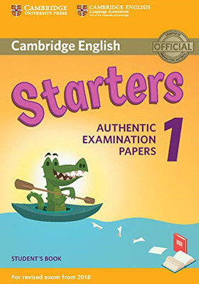 Cambridge English Starters 1 for Revised Exam from 2018 - Paperback / softback N