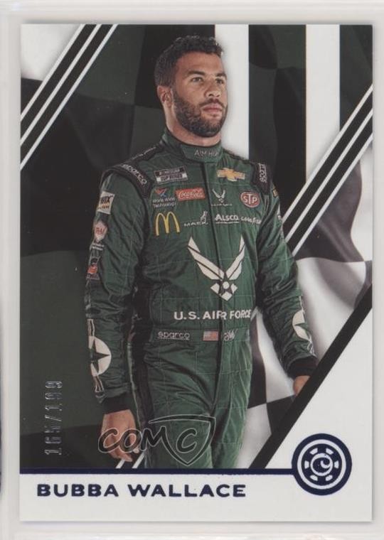 2020 Panini Chronicles Blue 165/199 Bubba Wallace #25 1u6