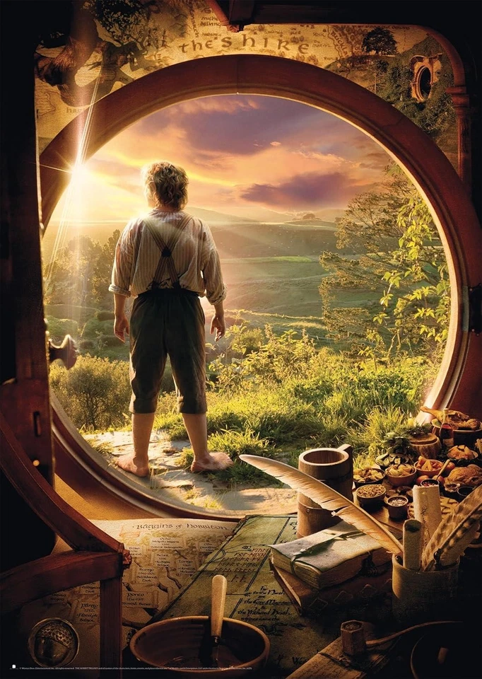 Schmidt The Hobbit: Leaving Bag End Jigsaw Puzzle (1000 Pieces) - Image 2 of 2