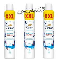 Dove Winter Bloom Xxl 48Hr Deodorant Spray For Women 3x300ml.New