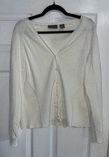 Relativity White Cardigan