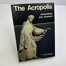 The Acropolis Monuments and Museum 1977 Athens Greece Souvenir Travel Guide