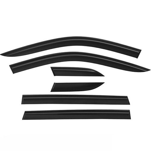 Para Honda CR-V CRV 2023-2025 Negro Ventana Visera Ventilación Sombras Sol Lluvia Protector Cubierta - Imagen 11 de 12