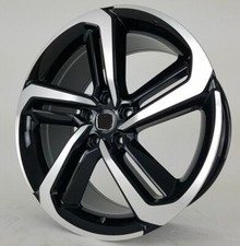 19x8.5 5x114.3 35 Black Machined Wheels 5x4.5 Fit Honda Accord Civic Si Crv