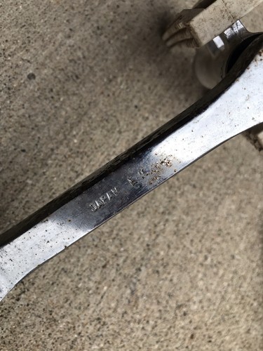 SR SP-550 Pedals 1/2 in & Sugino Cranks W Dust Caps Old School BMX White Vtg - Picture 17 of 21