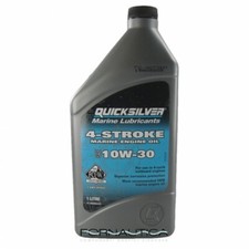 OLIO MOTORE QUICKSILVER PER MOTORE FUORIBORDO 4 TEMPI SAE 10W-30 1 LITRO MERCURY