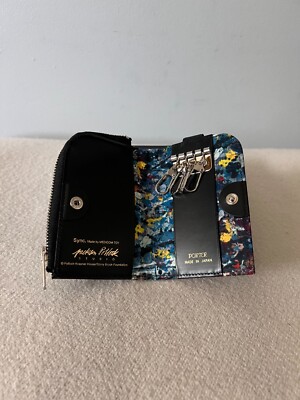 Jackson Pollack x Porter Yosida & Co. Key and Coin Case Sync. 19AW
