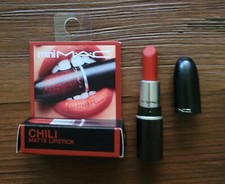 NWBOX mini MAC CHILI 602 MATTE LIPSTIC .06 OZ / 1.8g
