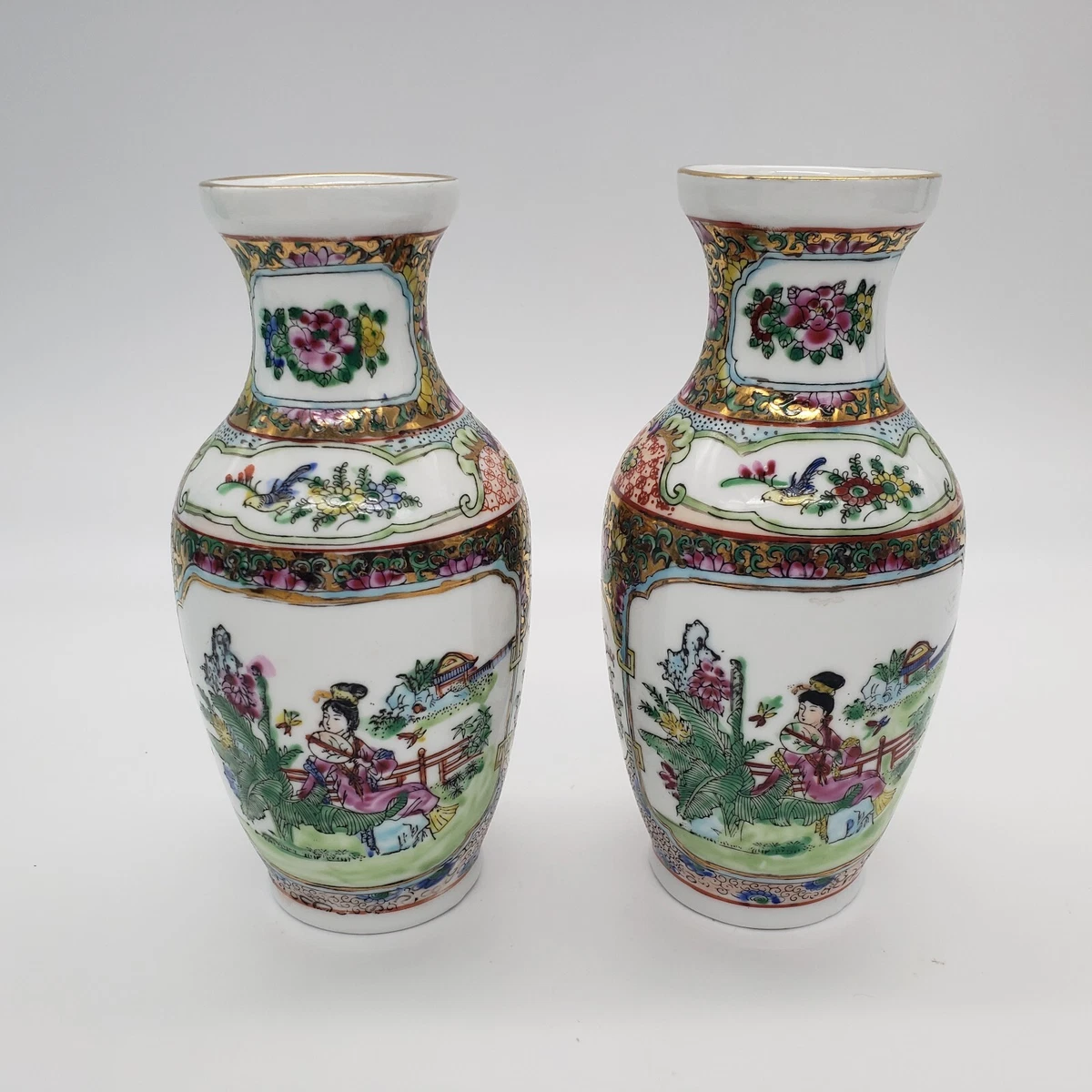 陶瓷黄金古风原创中国风花瓶| eBay