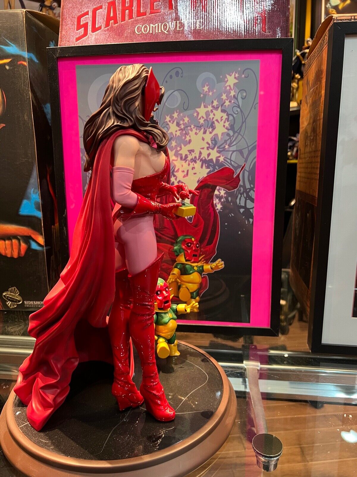 CB-01 Scarlett Witch (A-AoU) Downtoscale 75mm Painted ICON Figure.