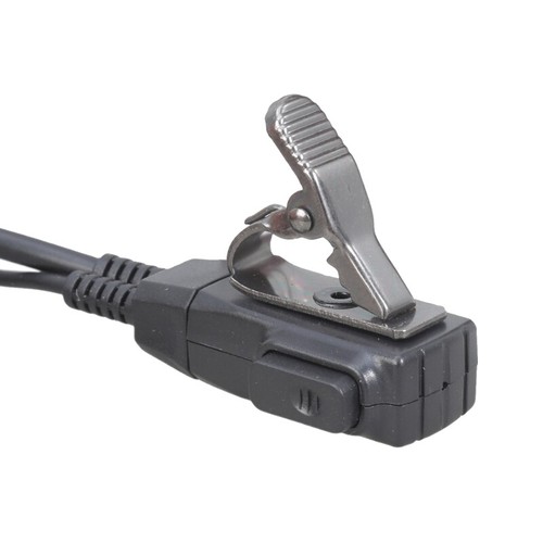Upgraded D Shape Soft Ear Hook Earpiece 2 Pin PTT with Mic Headset TK-240 TK-250 - Zdjęcie 5 z 8