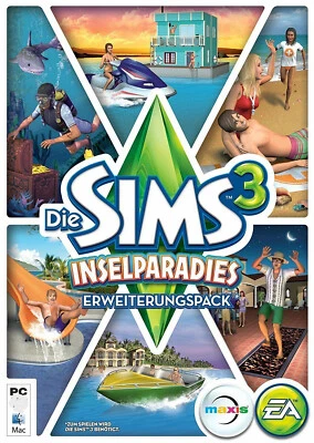 Die Sims 3 Inselparadies (PC 2013 Nur EA APP Key Download Code) Keine DVD, No CD - Bild 1 von 4