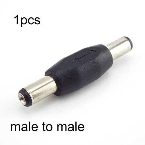 5.5x 2.1mm Male to Male Plug female to female DC Power Adapter CCTV connector - Picture 7 of 10
