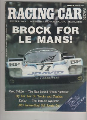 Racing Car News 1984 Mar Comodore VK Quattro Supreme Sandown Amaroo Greg Siddle