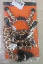 Hyde and Eek Giraffe Headband Gloves Tail Adult Halloween Costume Kit