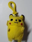 VTG 1998 Pokemon #25 Pikachu 3.5" Plush Hanger Clip-On Accessory Network Vintage