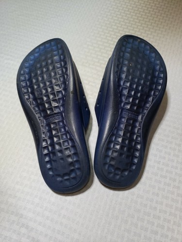 Sandali Rider Slides Slip On Acciaio Blu Made in Brazil Taglia US 11 EUR 44 - Foto 5 di 6