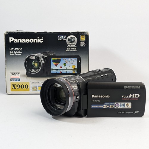 Panasonic HC-X900 Camcorder Full HD 1080p 5.1 Video Camera BOXED MINT!